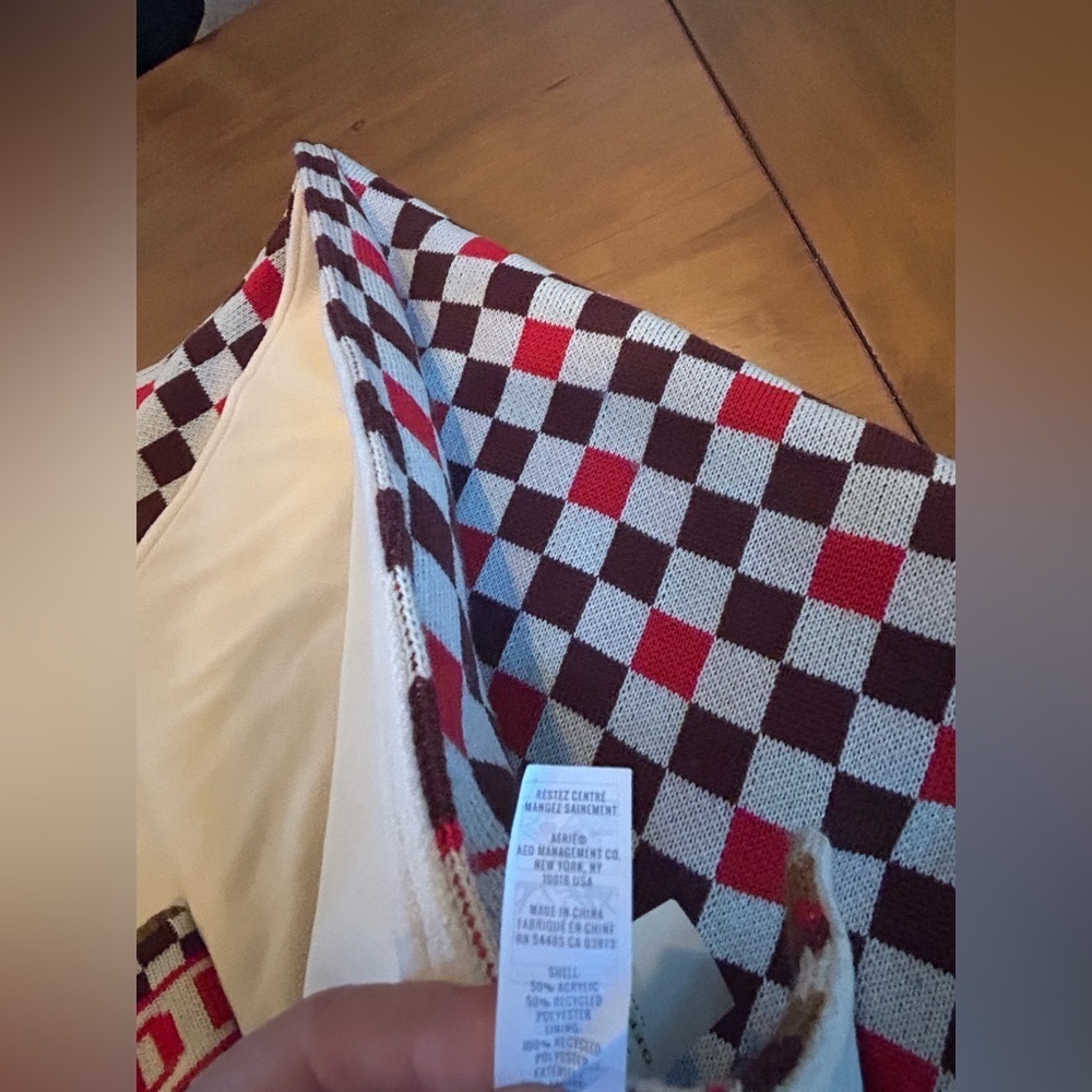 NWT Offline Checkered Blanket Scarf and Headband Set - Picture 12 of 12